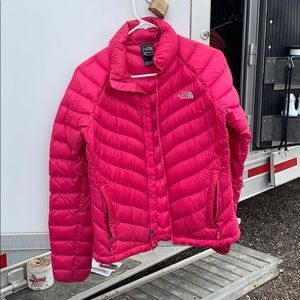 Pink North face Jacket